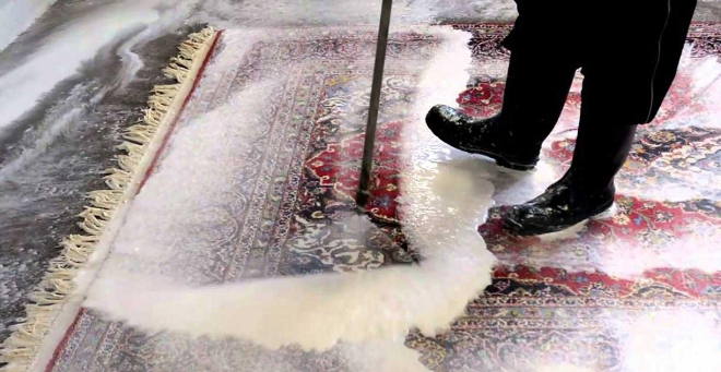 شستشوی فرش در قالیشویی زرگنده